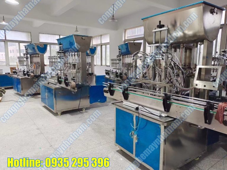 Máy chiết rót tự động 