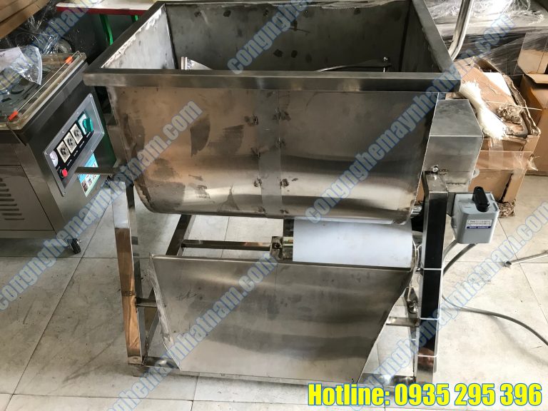 Máy trộn nằm ngang 25kg