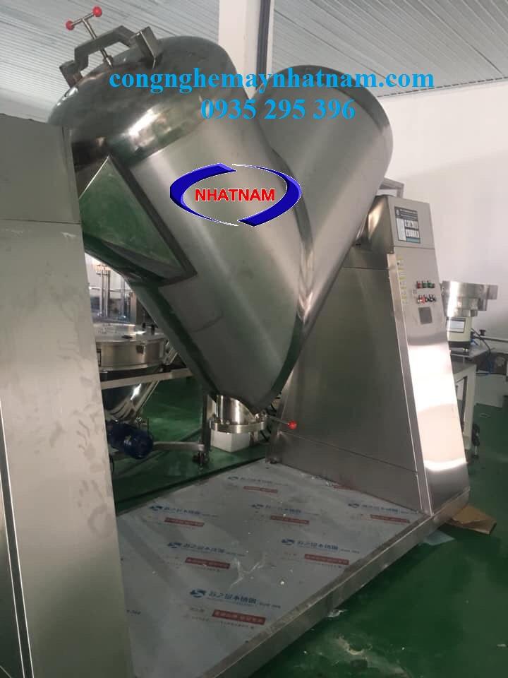 Máy trộn bột khô chữ V 180 lít 3