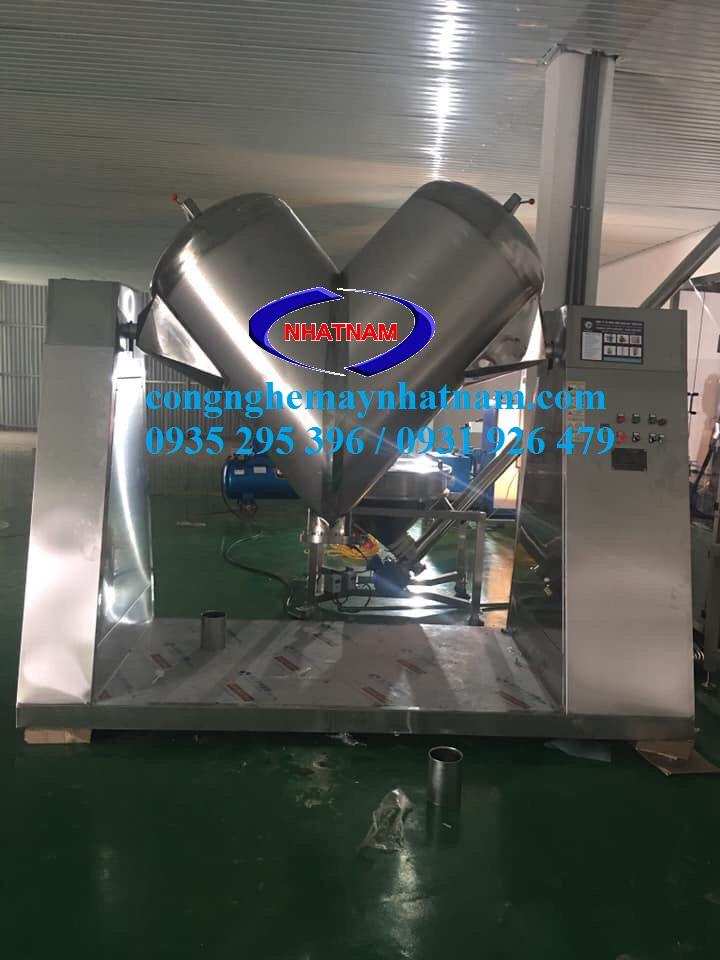 Máy trộn bột chữ V 500 lít