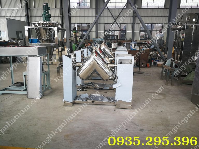 Máy trộn bột chữ V 50 lít