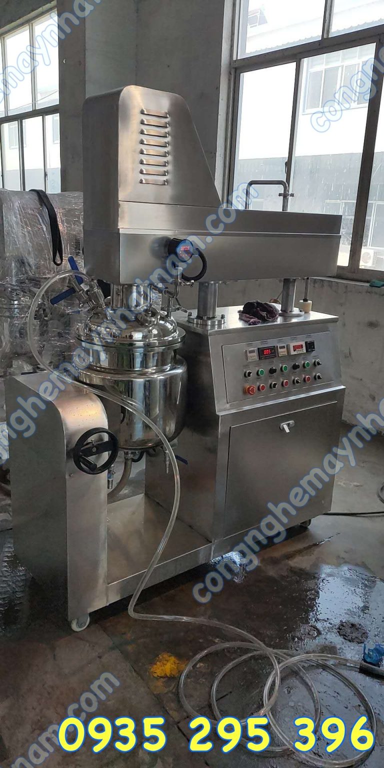 Máy trộn nhũ hóa chân không