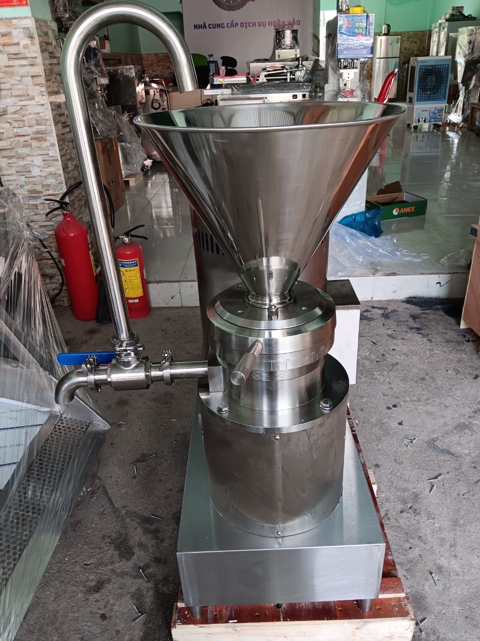 Máy nghiền tương ớt công nghiệp JMF-260 1