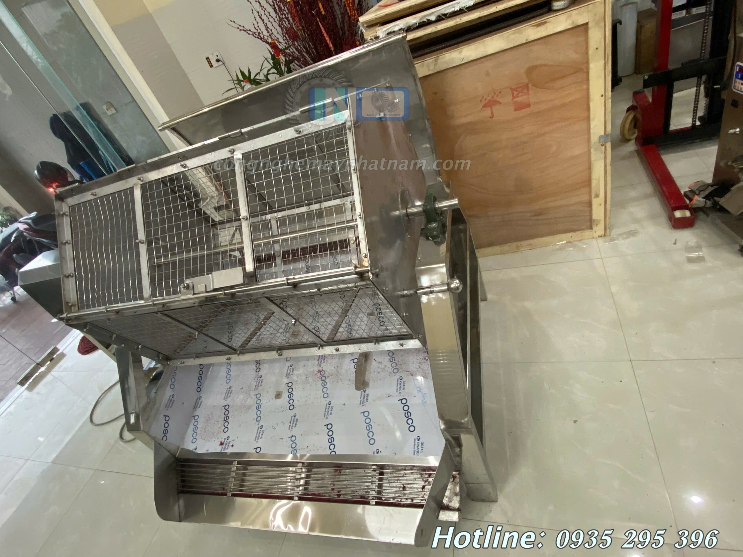 máy đánh vảy cá lục giác 1